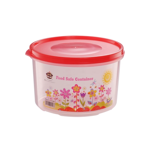 ES8100F-Round-Food-Container-Red